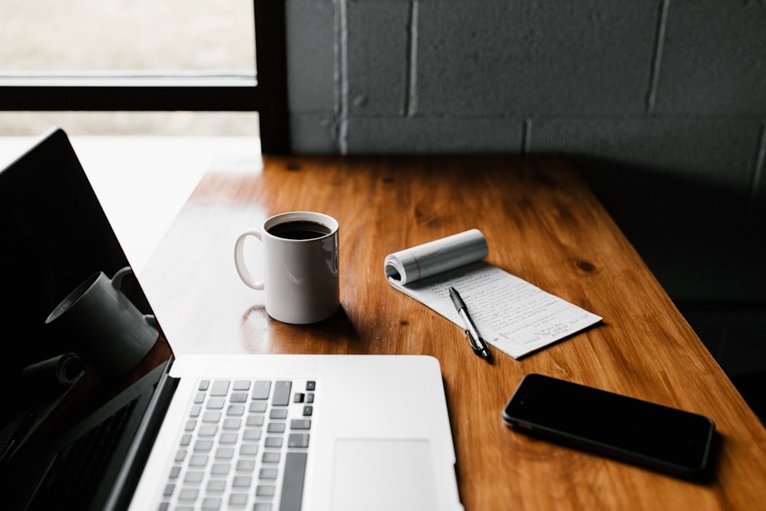 Laptop showing email marketing dashboard for a lead generation funnel