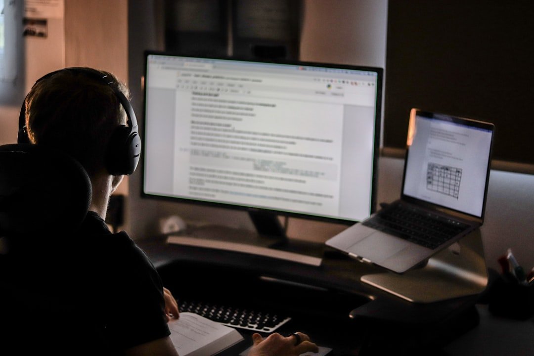 AI chatbot interface on a computer screen used for customer service